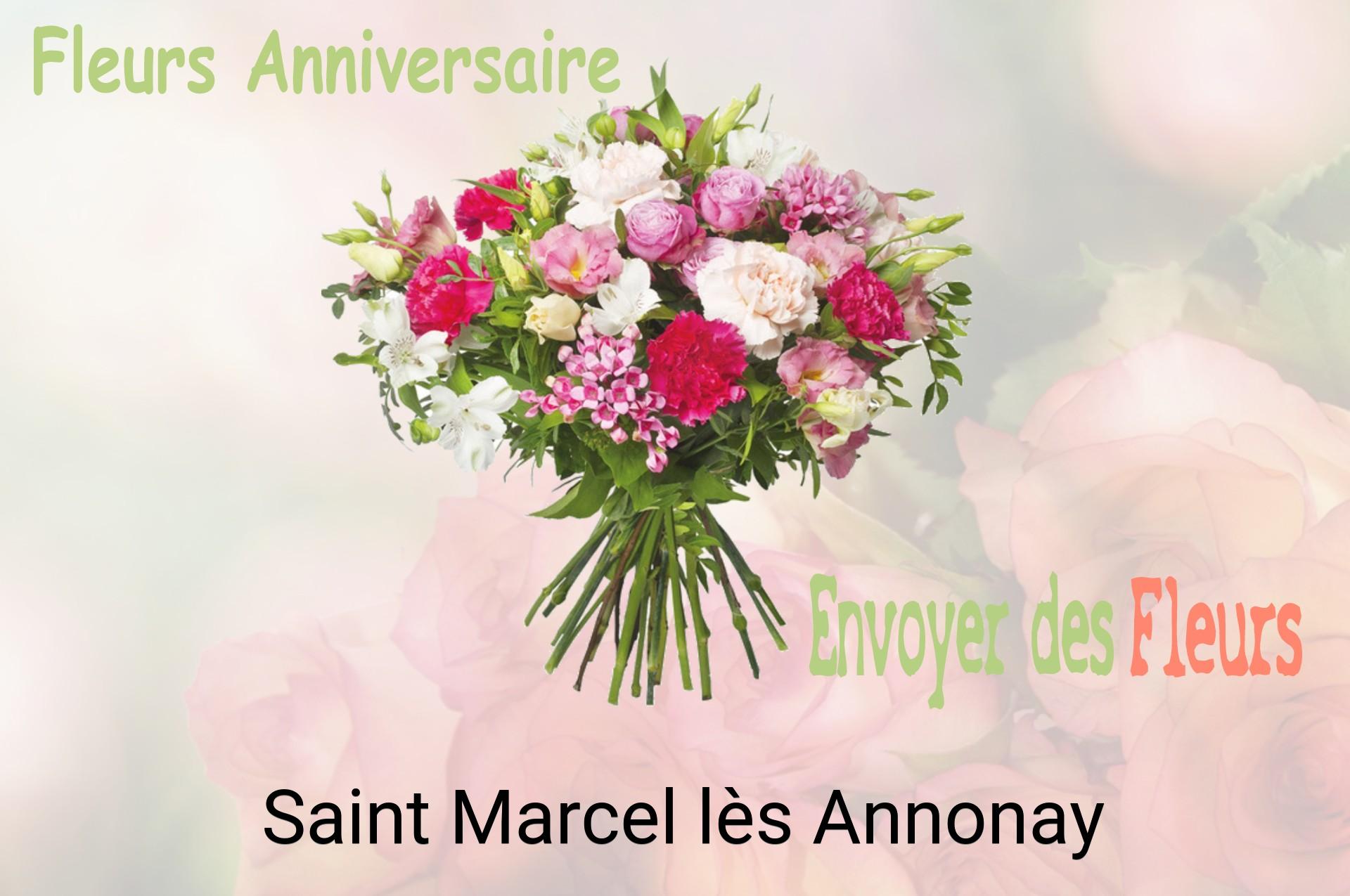 Bouquet de fleurs d’anniversaire livré à Saint-Marcel-lès-Annonay